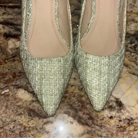 Mark Fisher Ltd NEW SZ 8.5 tweed block heels - Picture 13 of 13